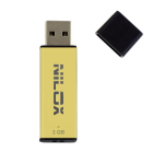 Nilox 2.0 A - Chiavetta USB - 2 GB - USB 2.0 - giallo